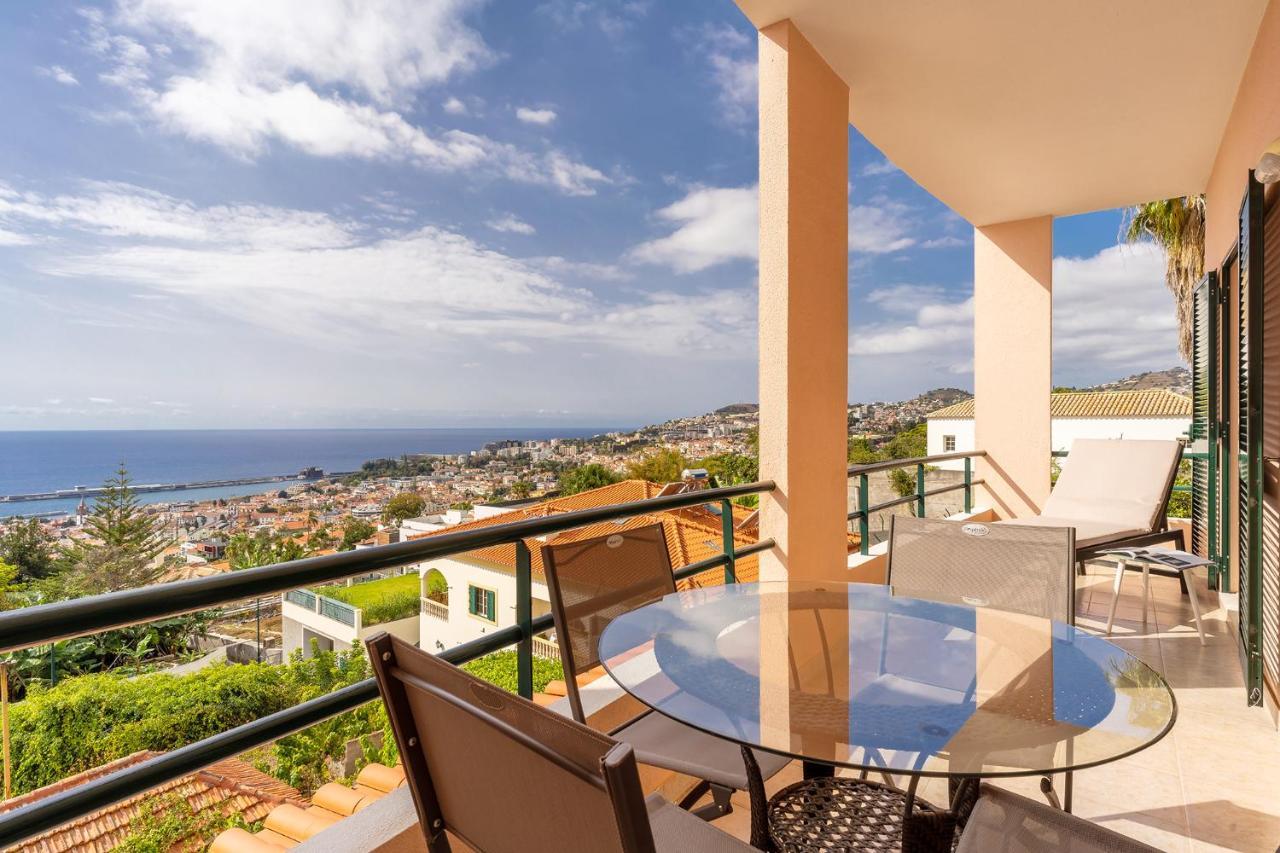 Stylish Apartment With Balcony And Amazing Views Over Funchal And The Sea Dış mekan fotoğraf