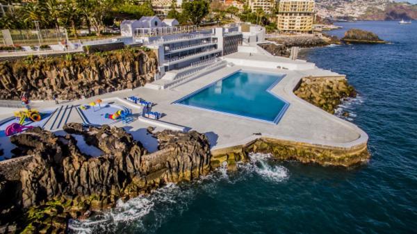 Stylish Apartment With Balcony And Amazing Views Over Funchal And The Sea Dış mekan fotoğraf